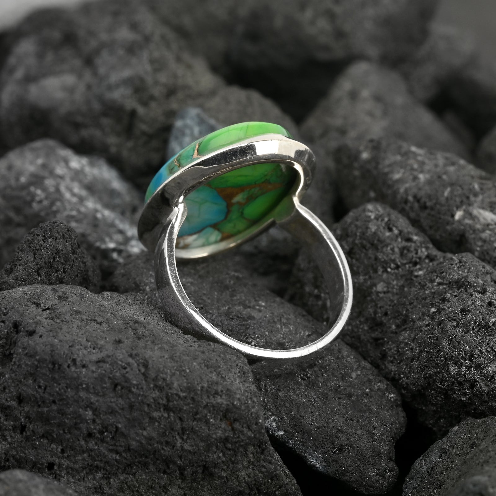 Marina - Oyster Turquoise Ring