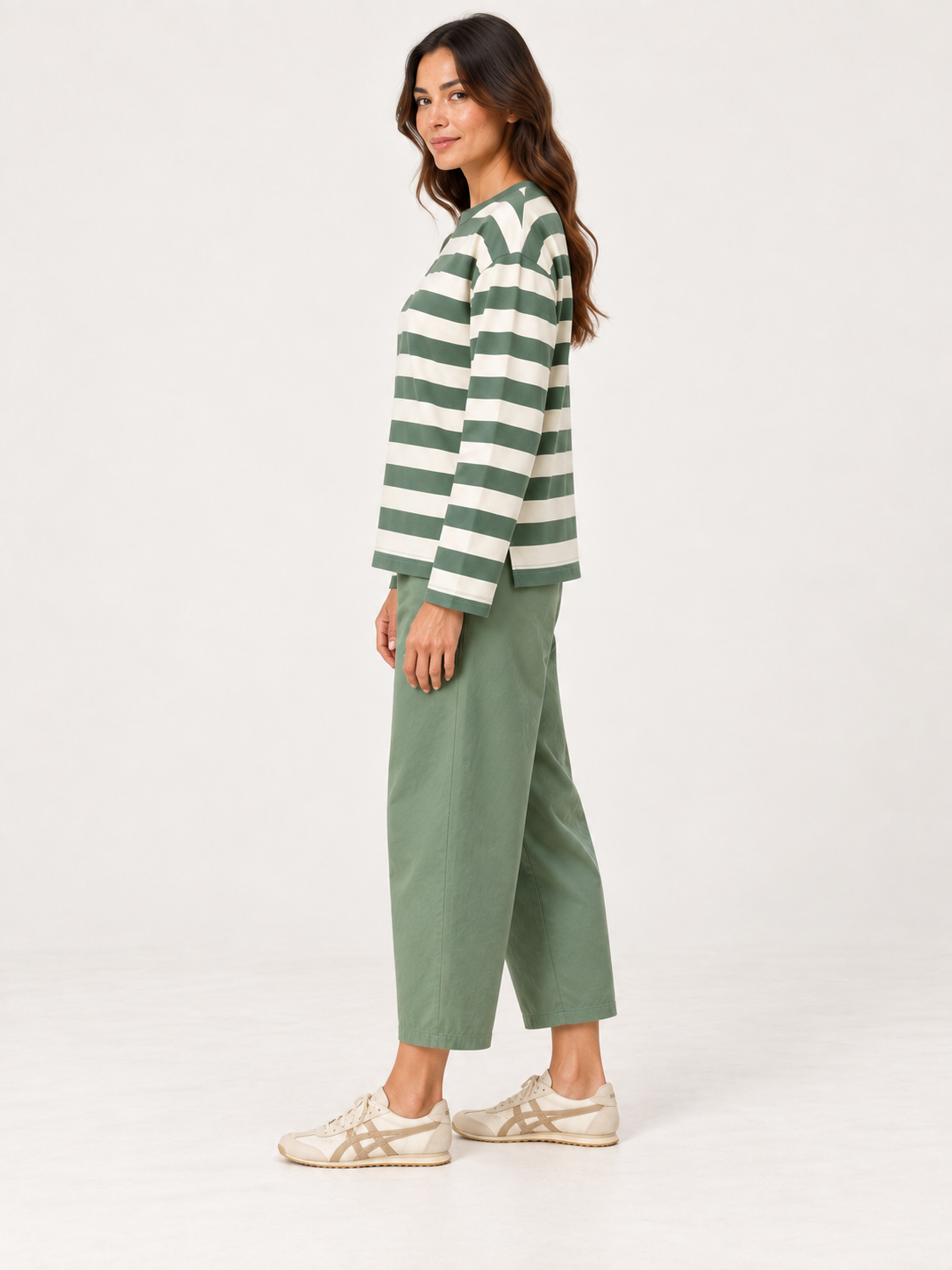Hollie Long Sleeve - Sage