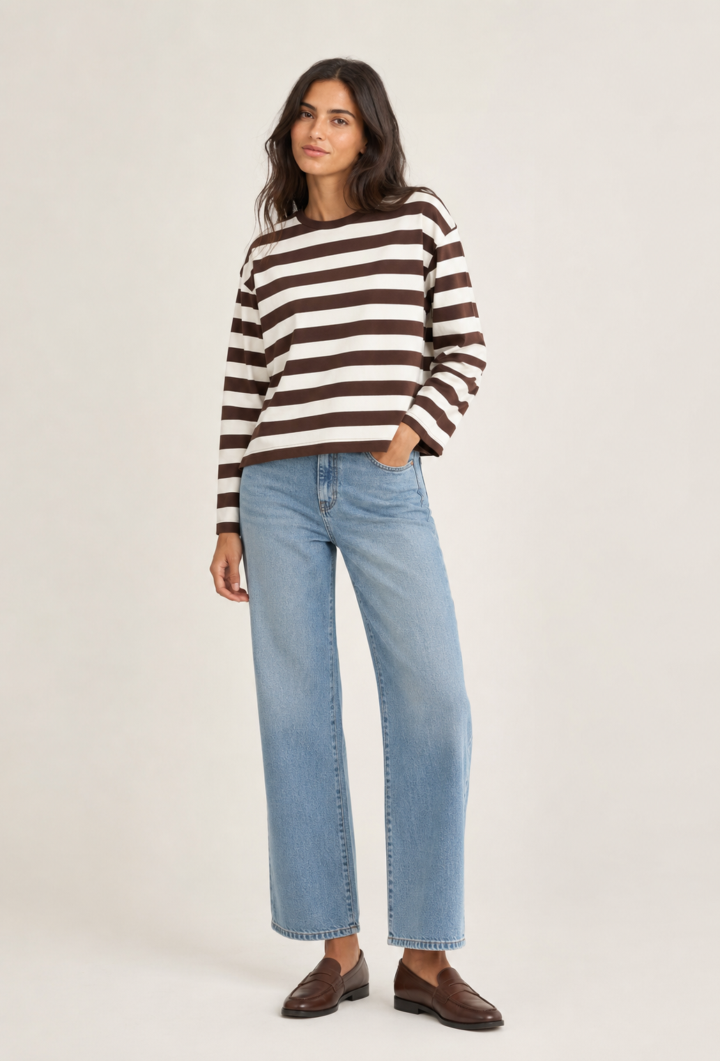 Hollie Long Sleeve - Chocolate