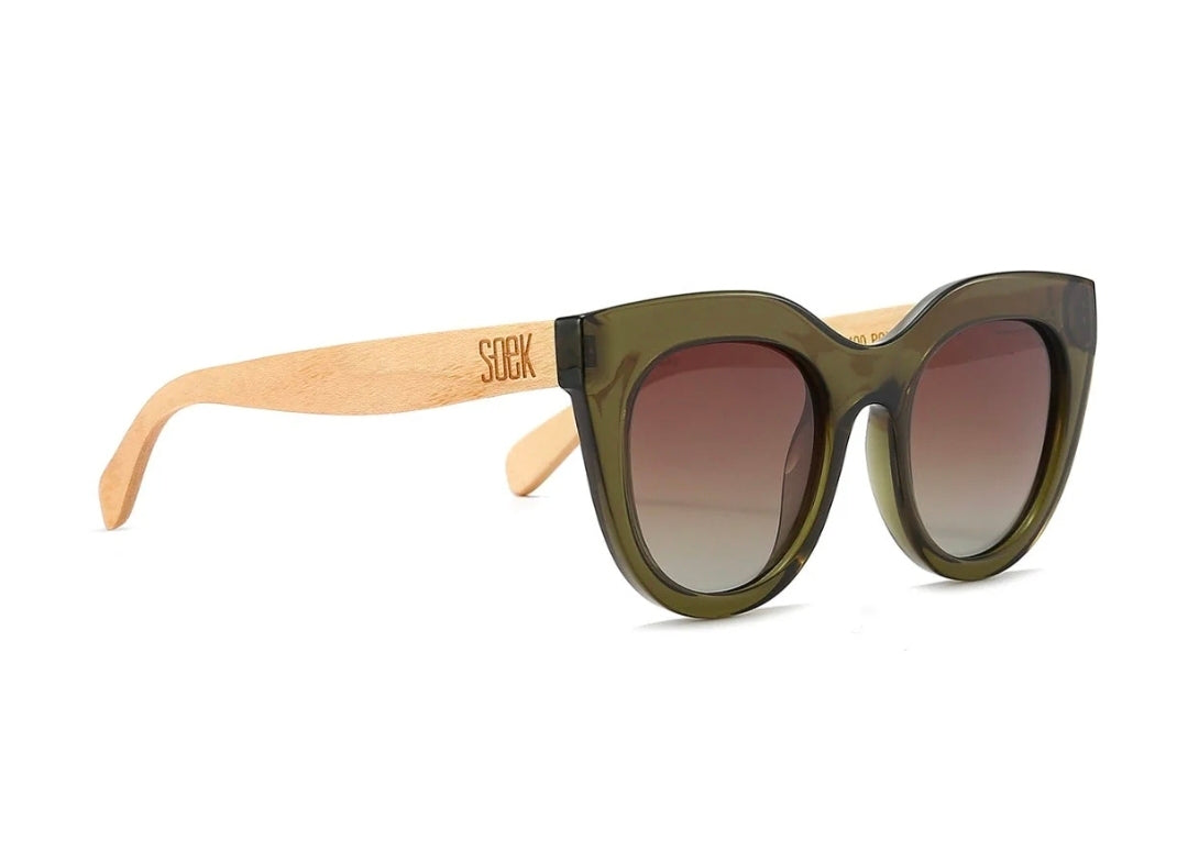 Milla - Khaki Sunglasses