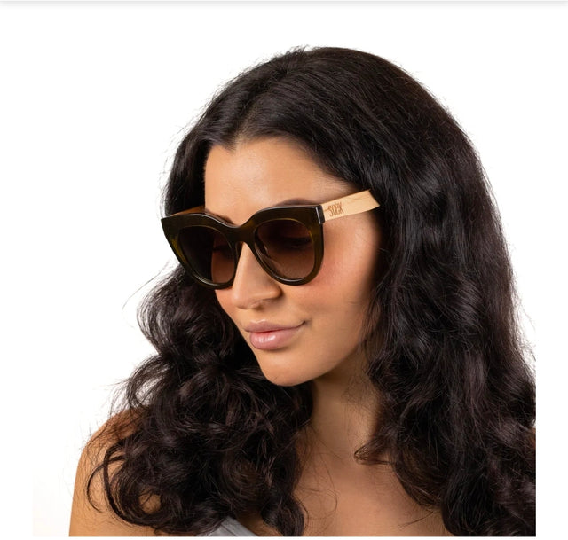 Milla - Khaki Sunglasses