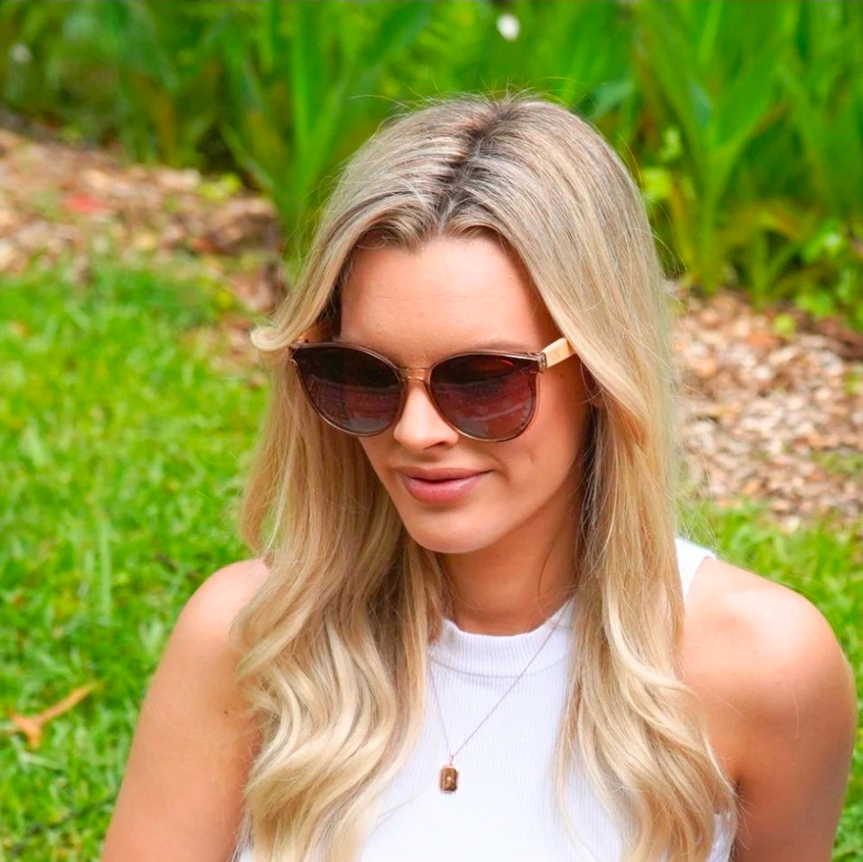Bella - Champagne Sunglasses
