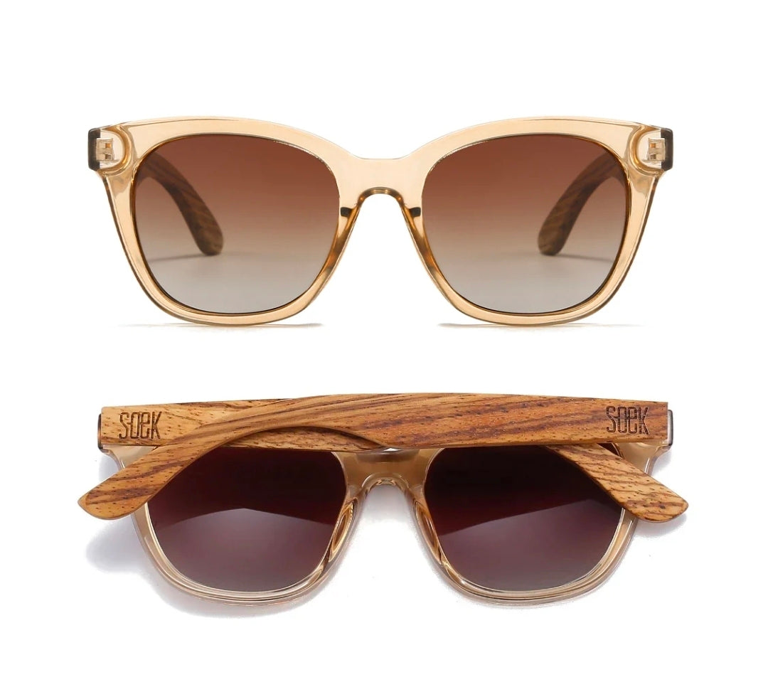 Lila Grace - Champagne Sunglasses