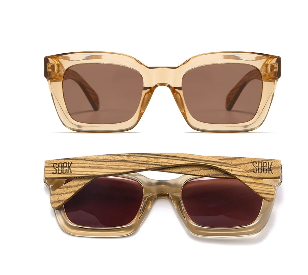 Zahra - Champagne Sunglasses