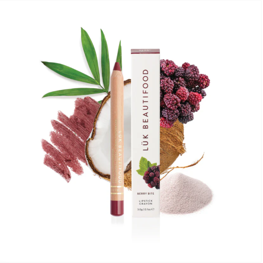 Natural Lipstick Crayon - Berry Bite
