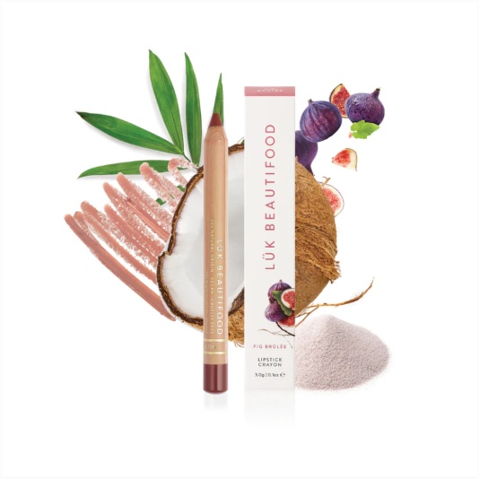 Natural Lipstick Crayon - Fig Brûlée