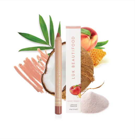 Natural Lipstick Crayon - Honey Peach