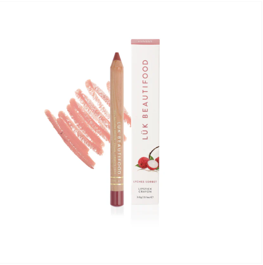 Natural Lipstick Crayon - Lychee Sorbet