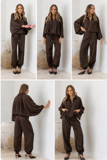Gigi Satin Jacket