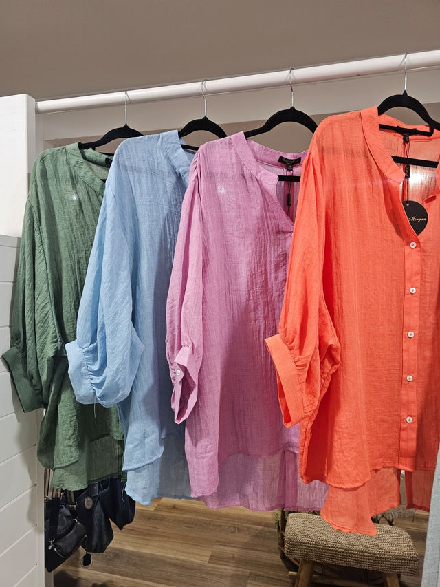 Button Back Blouse