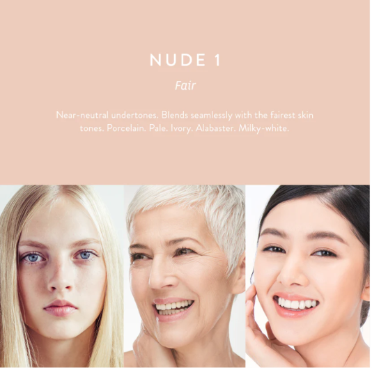 Instant Glow Skin Tint: Nude 1 - Fair