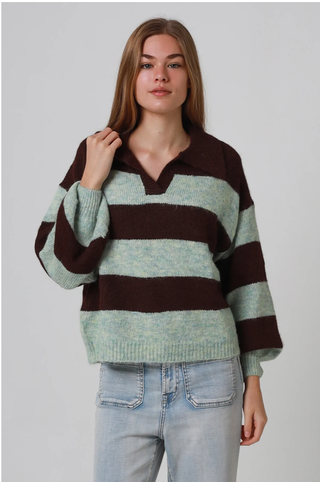 Hattie Collared Knit
