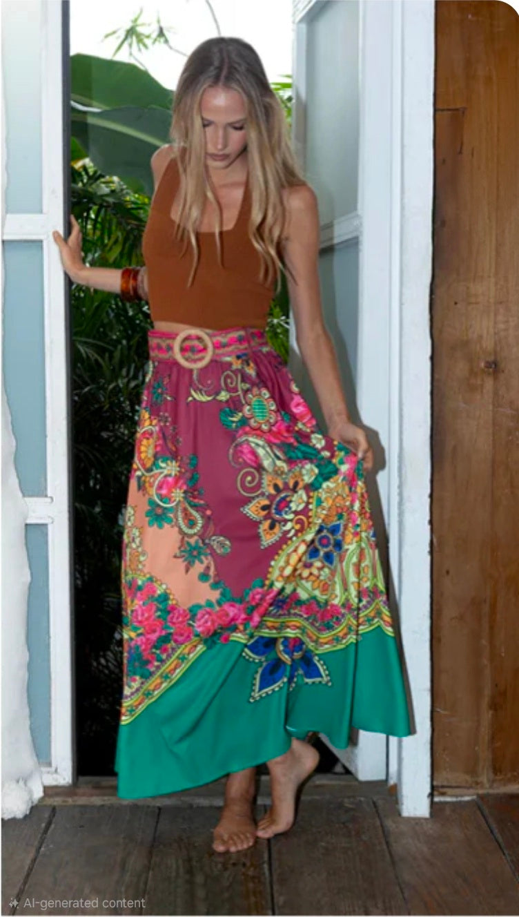 Rosetta Muse Maxi Skirt