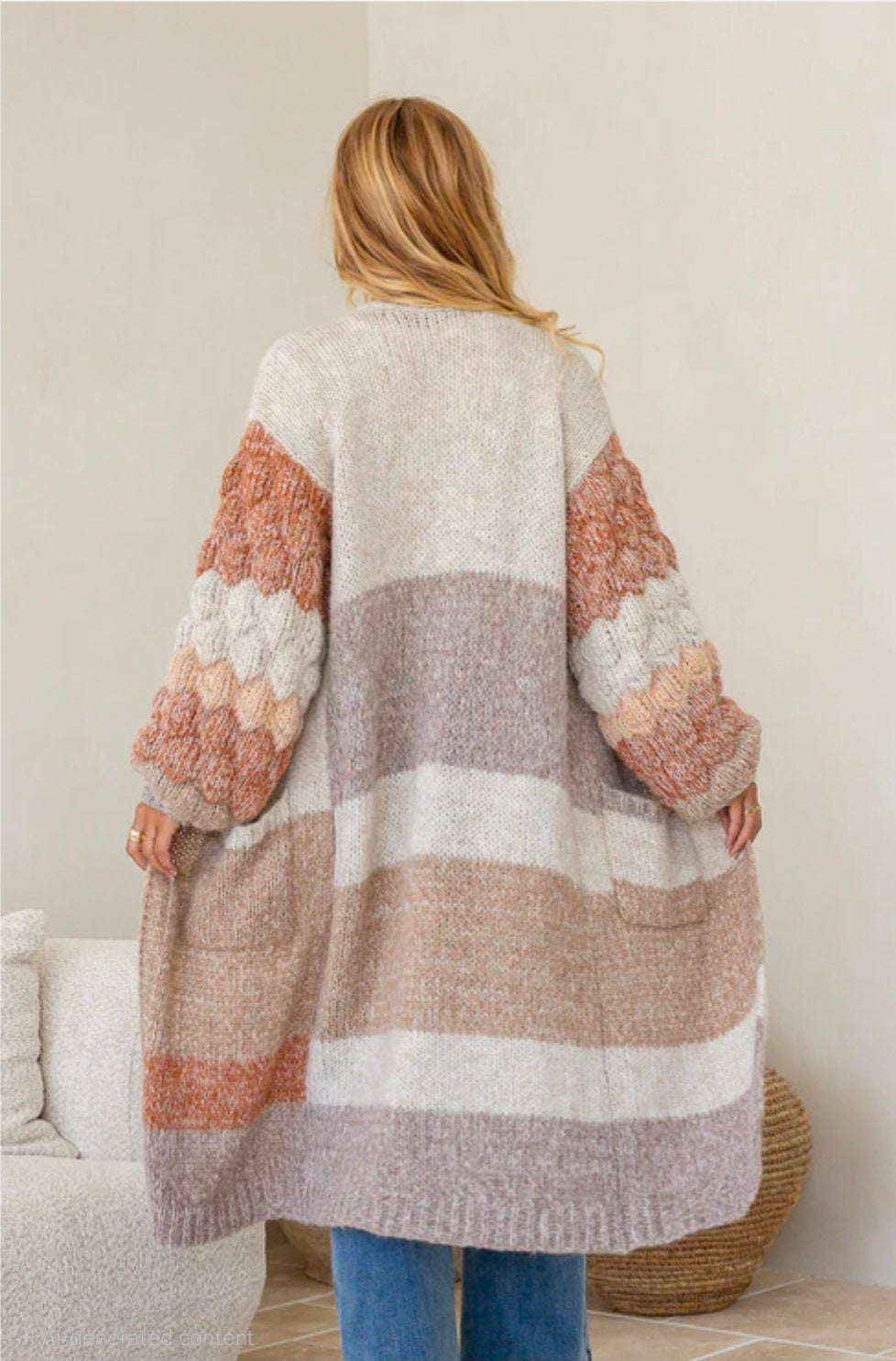 Free Spirit Harvest Scallop Cardigan