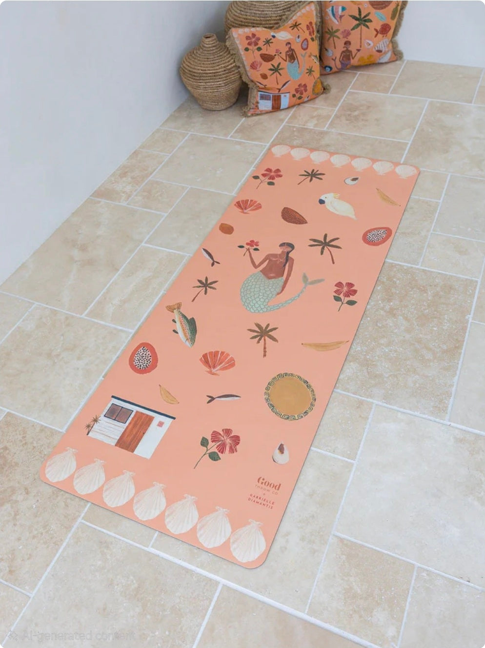 Abundance Premium Yoga Mat & Carry Strap