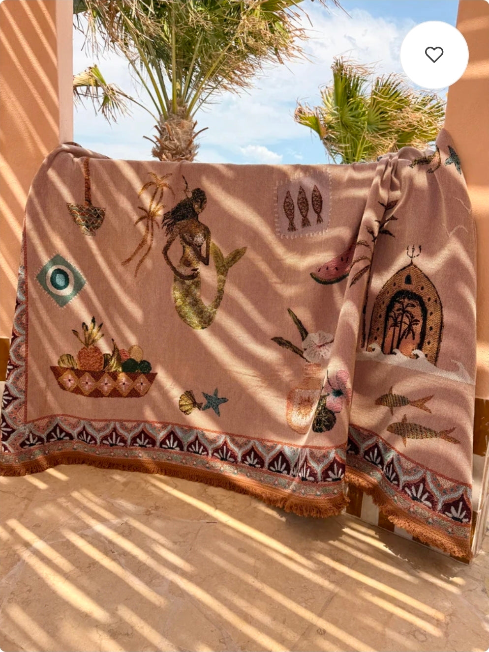 Good Throw Co Sea Song Mermaid Throw