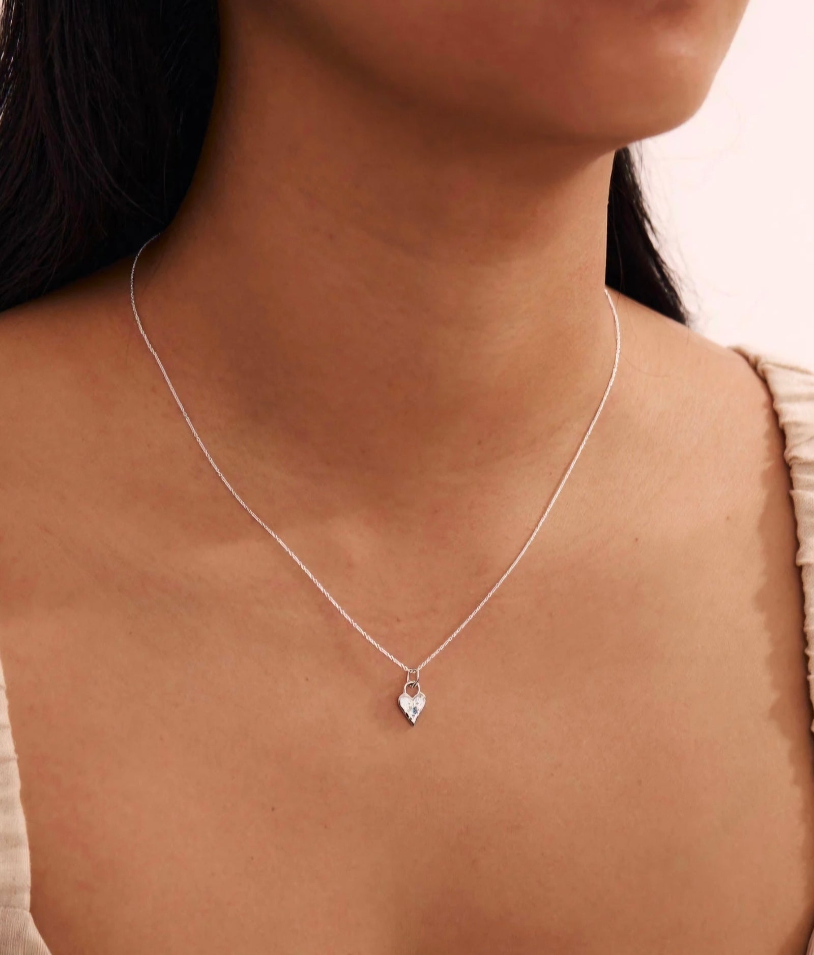 Midsummer Star Love Heart Moonstone Necklace