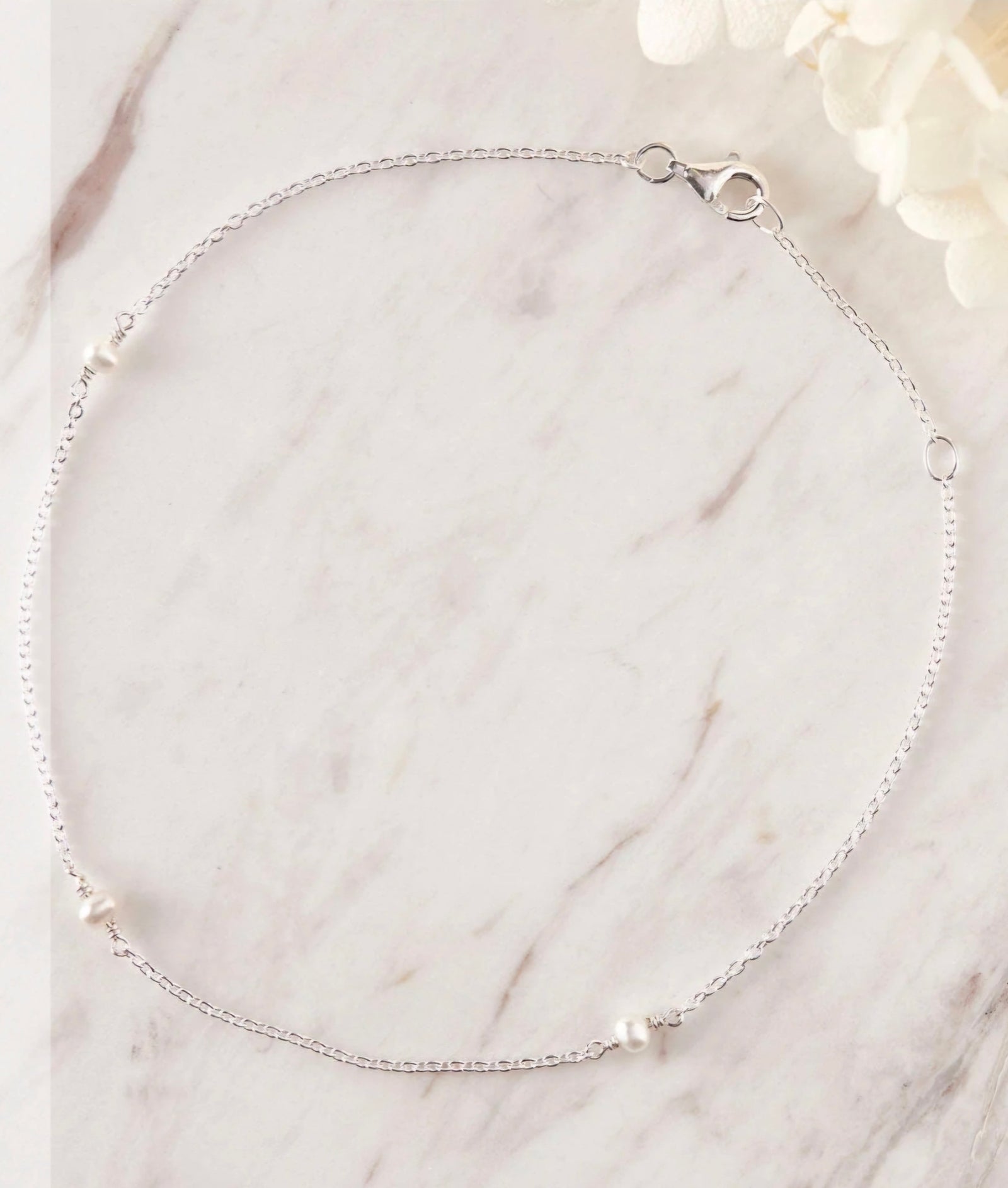 Midsummer Star Mermaid Tears Pearl Anklet