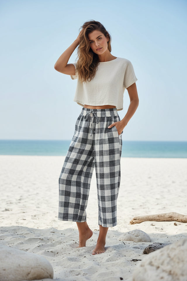 Elowen Check Pants