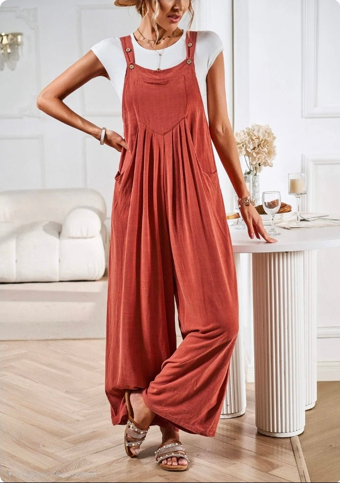 Smaibulun Wildheart Overalls Rust And Black
