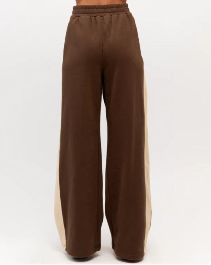 Wide Stripe Jogger Pant