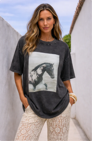 Cavallo Vintage Tee