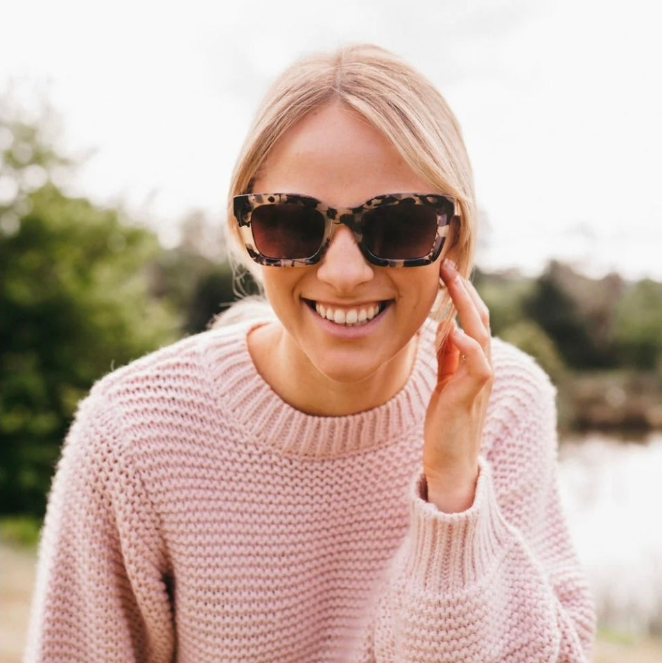 Zahra - Opal Tort Sunglasses