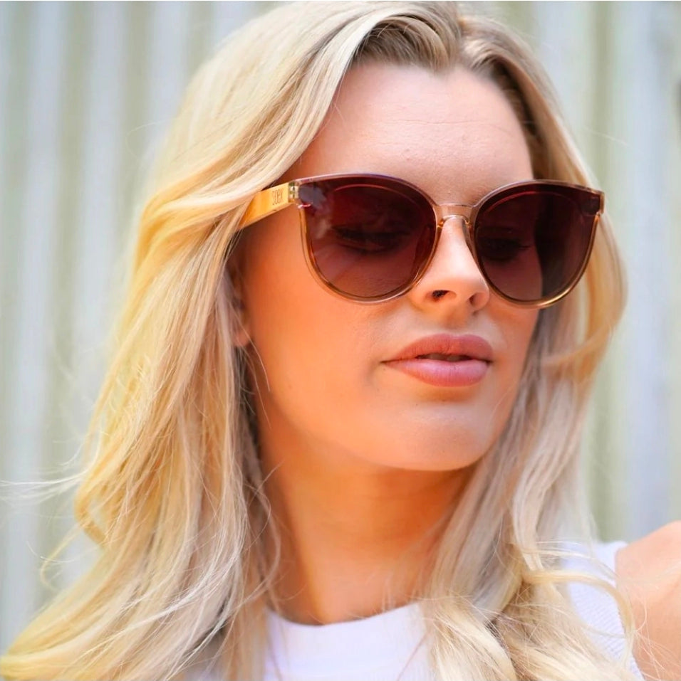 Bella - Champagne Sunglasses