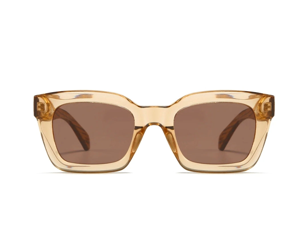 Zahra - Champagne Sunglasses