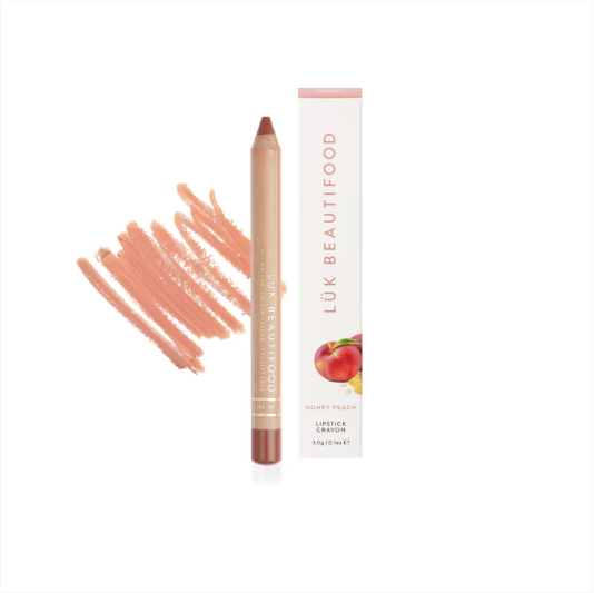 Natural Lipstick Crayon - Honey Peach