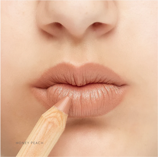 Natural Lipstick Crayon - Honey Peach