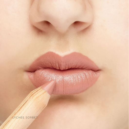 Natural Lipstick Crayon - Lychee Sorbet