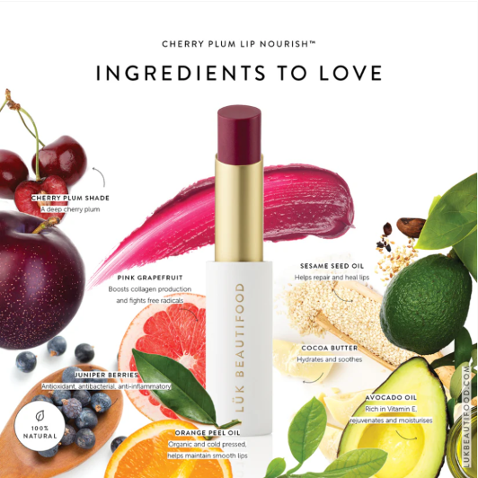 Lip Nourish - Cherry Plum