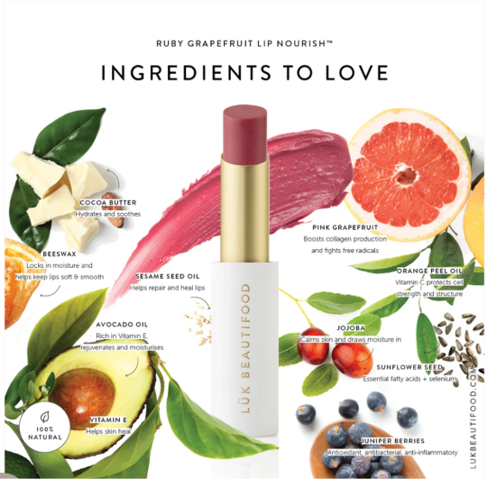 Lip Nourish - Ruby Grapefruit