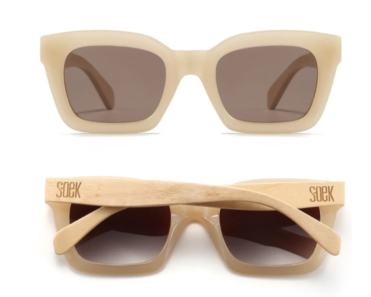 Zahra - Nude Sunglasses