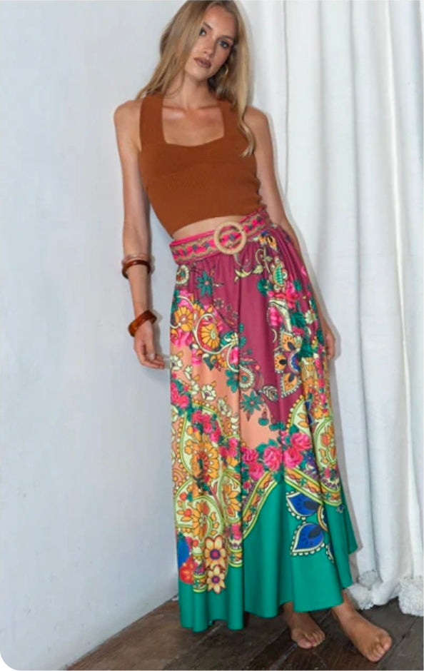 Rosetta Muse Maxi Skirt