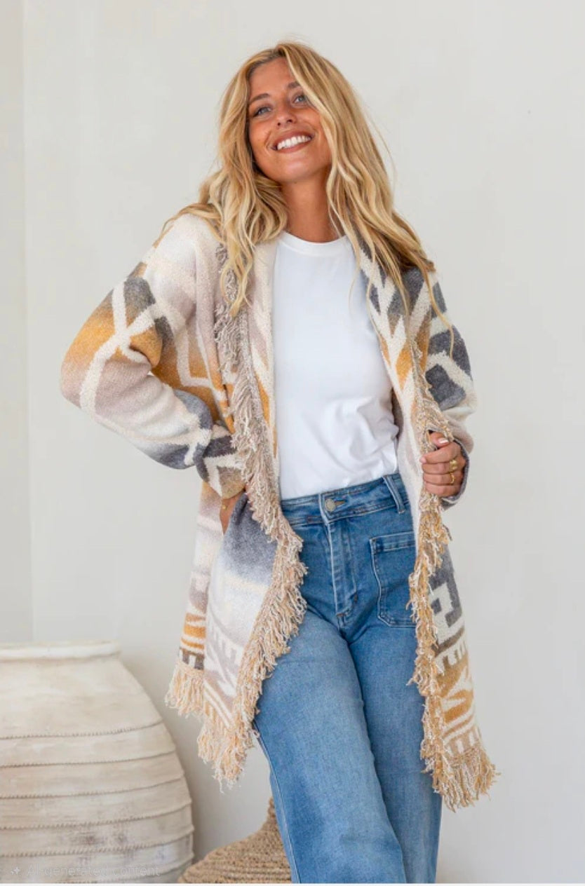 Free Spirit Wildflower Weave Cardigan