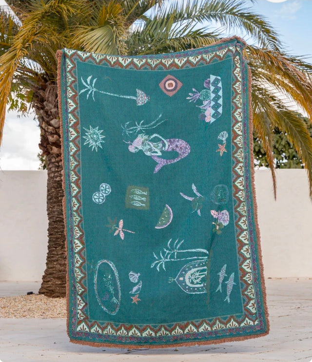Good Throw Co Sea Song Mermaid Throw