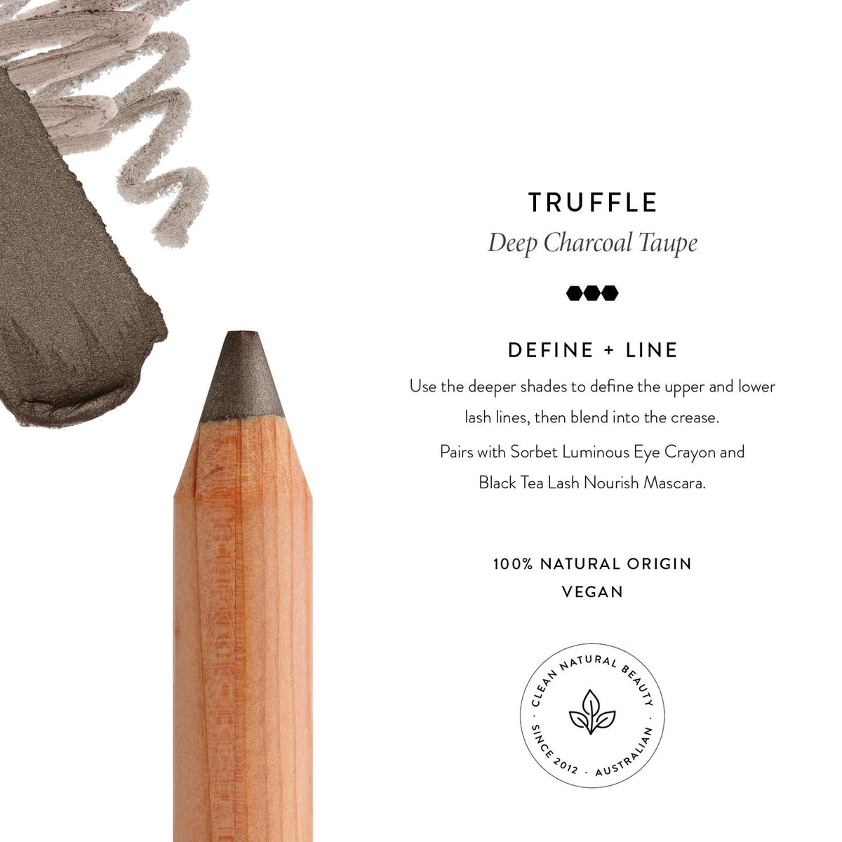 Luk Beautifood Luminous Eye Crayon - Truffle