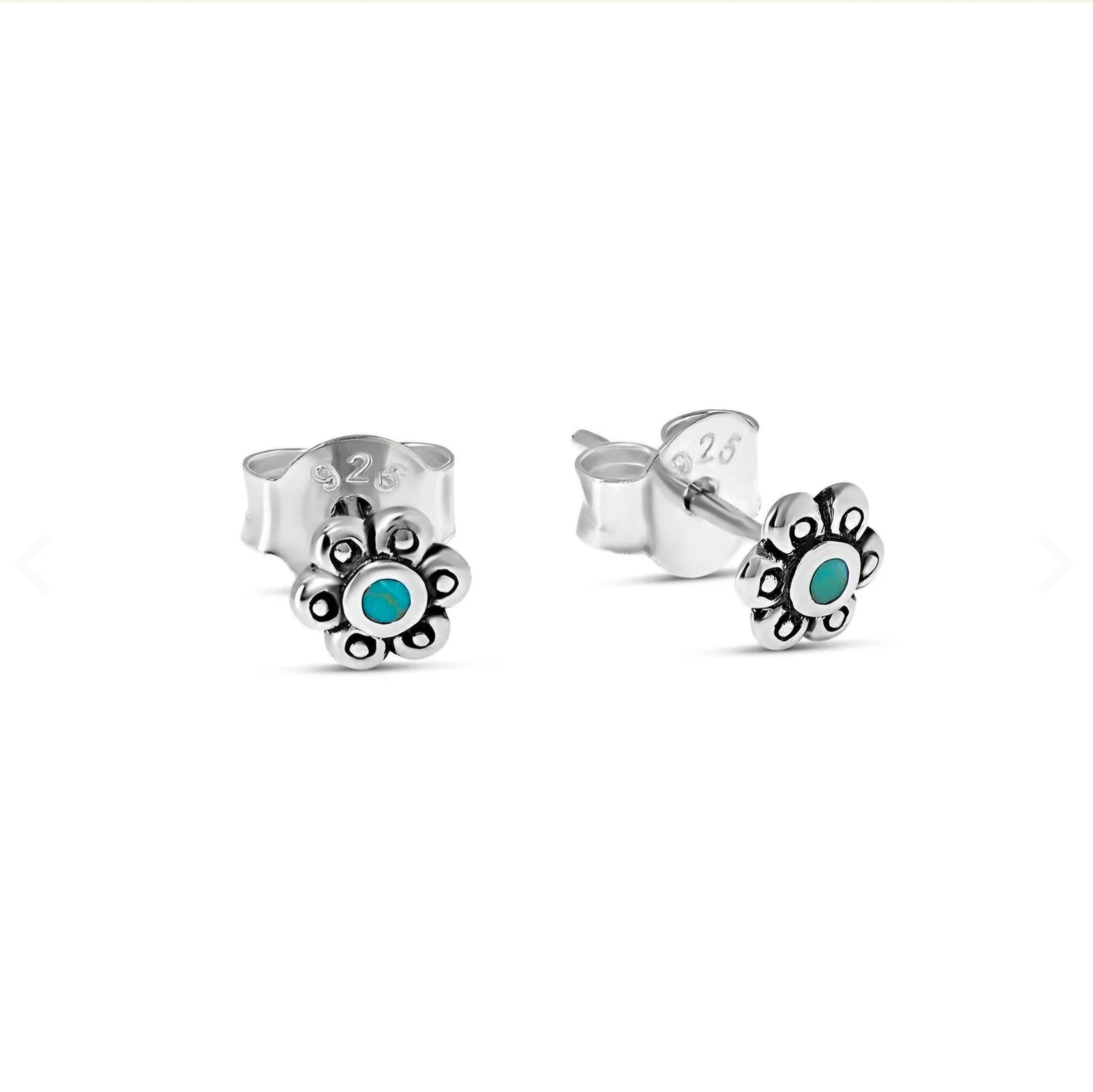 Midsummer Star Dainty Blossom Turquoise Studs
