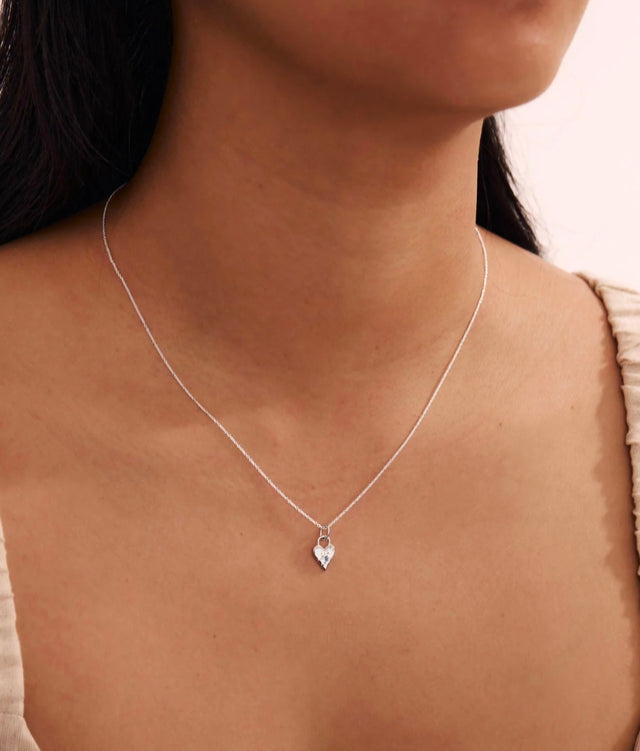 Midsummer Star Love Heart Moonstone Necklace