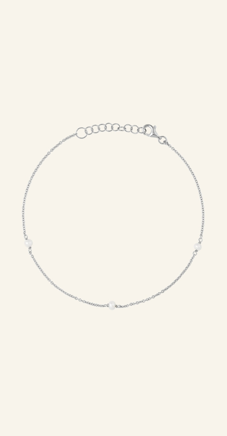 Midsummer Star Mermaid Tears Pearl Anklet