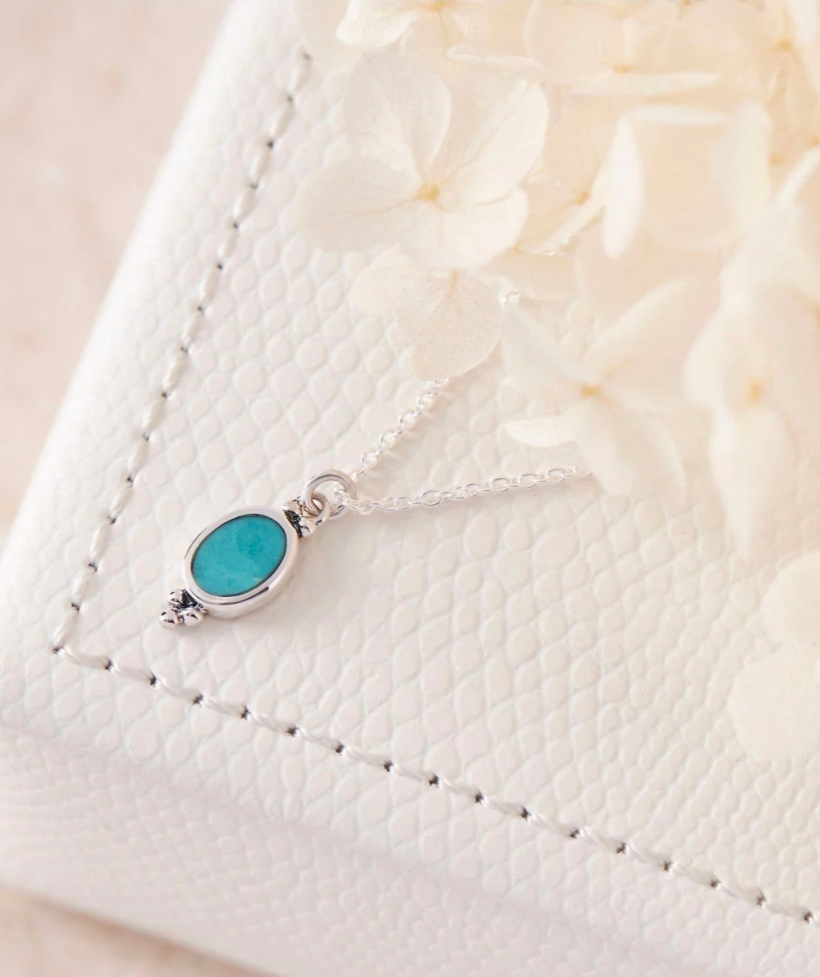 Midsummer Star Moon Song Turquoise Necklace