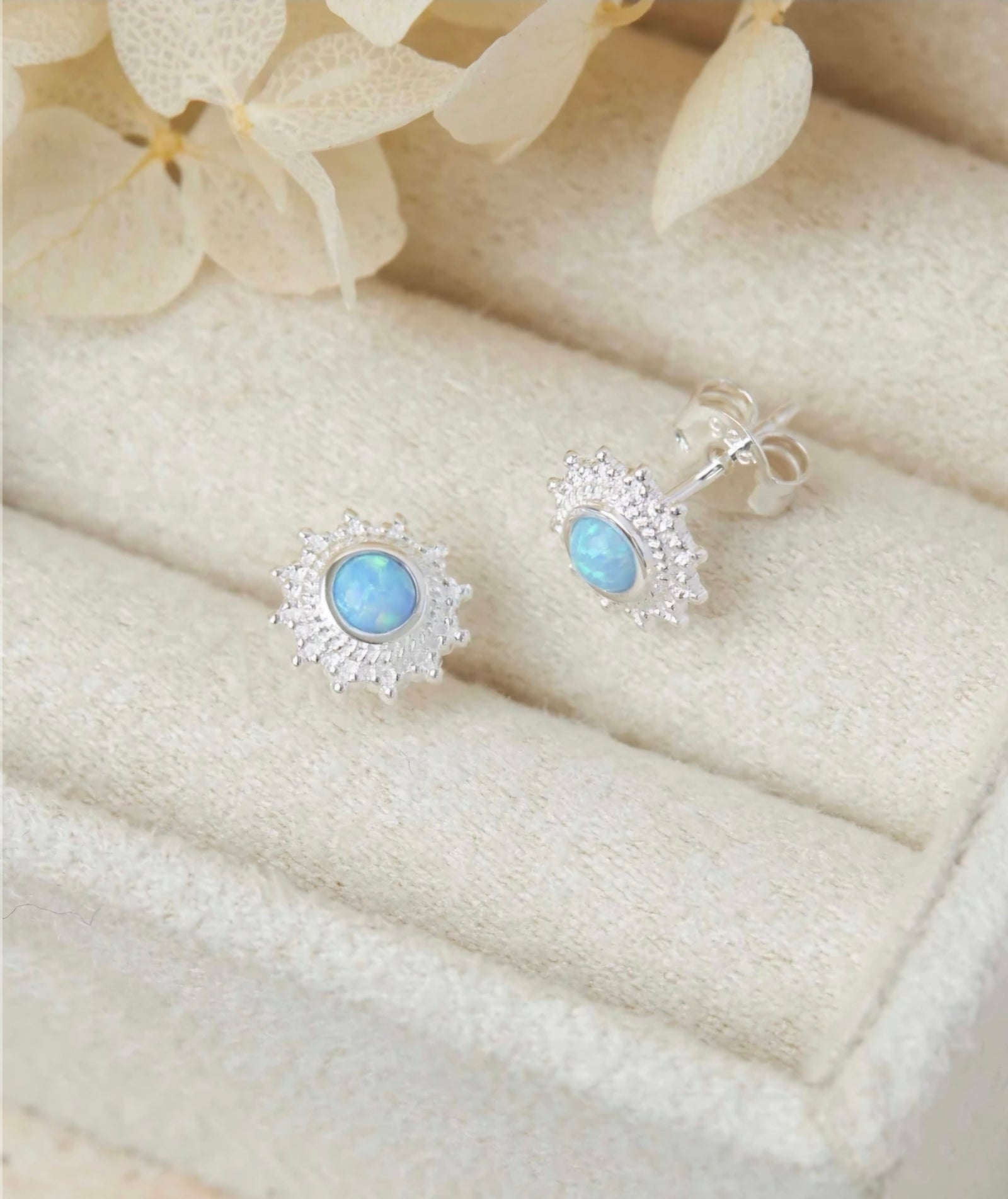 Midsummer Star Nusa Sunrise Opal Studs