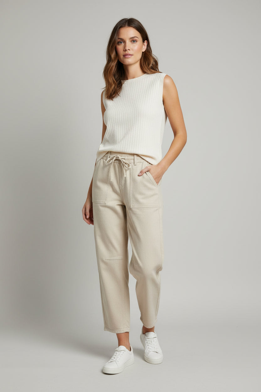 Relaxed Barrel Jean