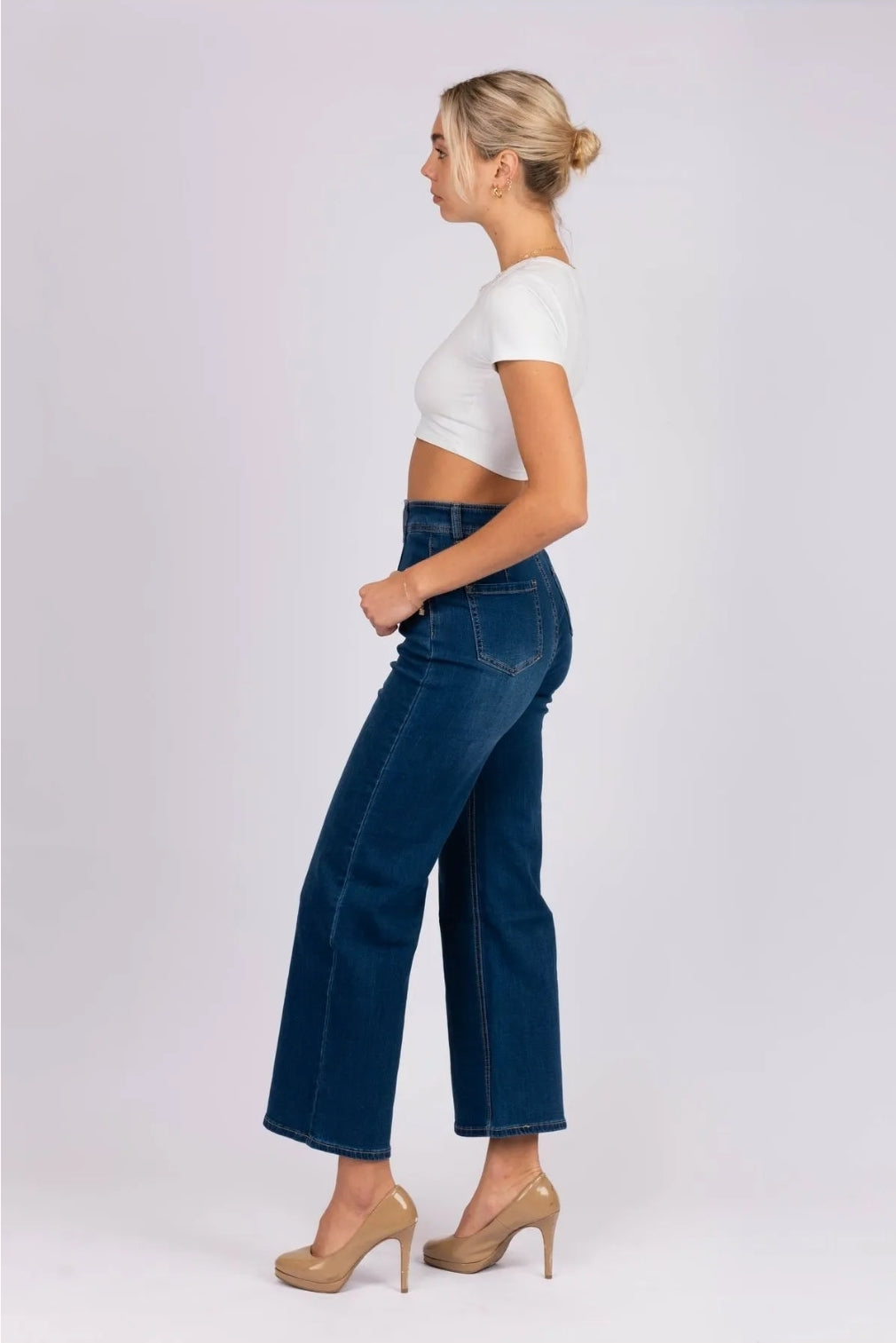 Wakee Magic Jean in Indigo Side