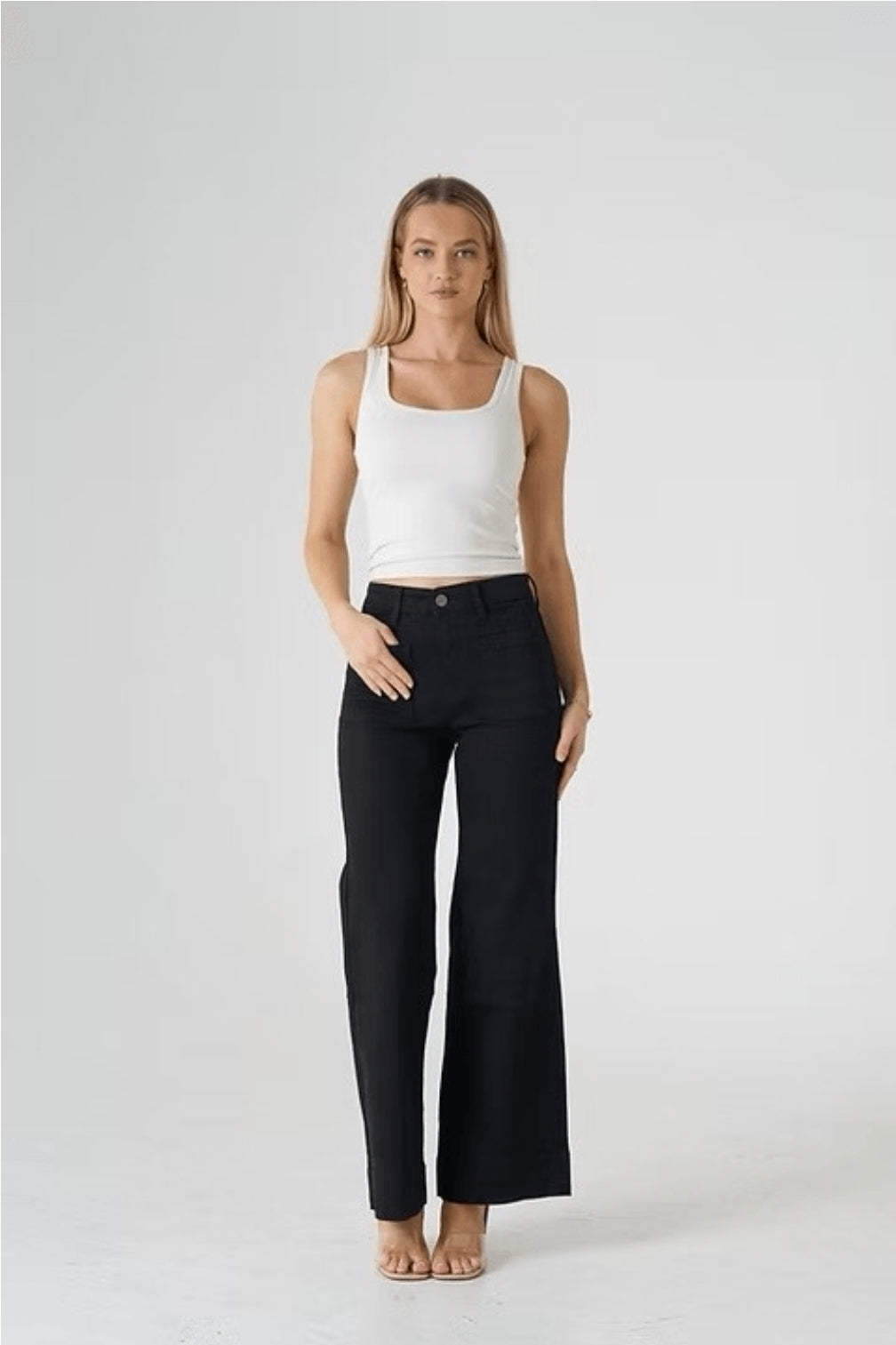 Wakee Tessa Drift Jean in Black